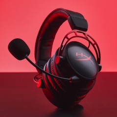 HyperX Cloud Alpha Wireless Gaming Headset - Black/Red | Ultimate Comfort & Immersive Audio